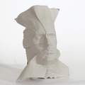 Native American Origami Cardboard Sculpture