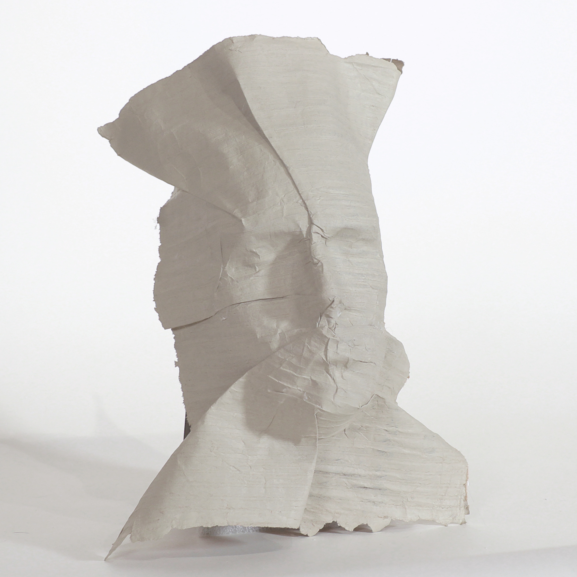Native American Origami Cardboard Sculpture