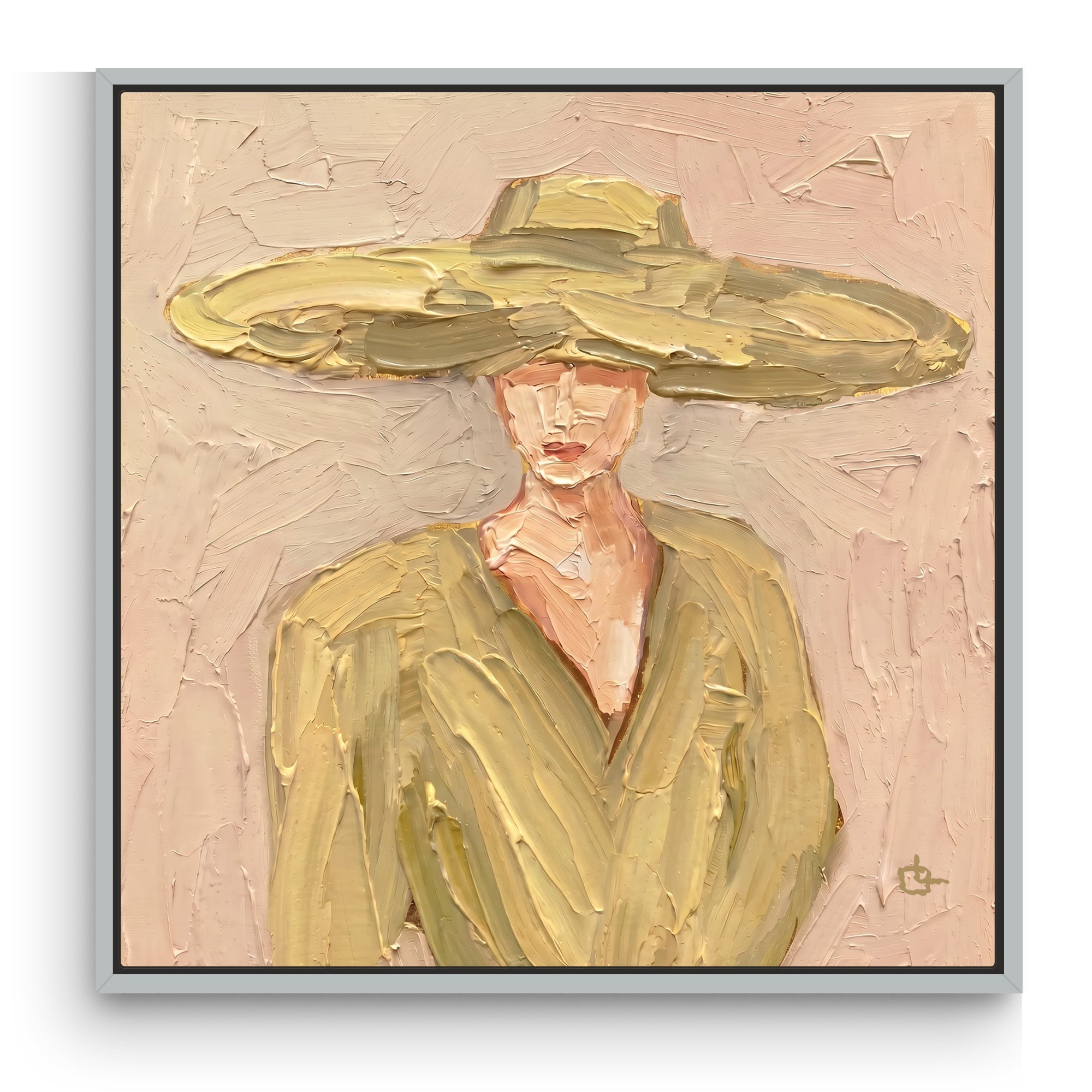 Blind Muse Golden Butter Wall Art Canvas Print image 11