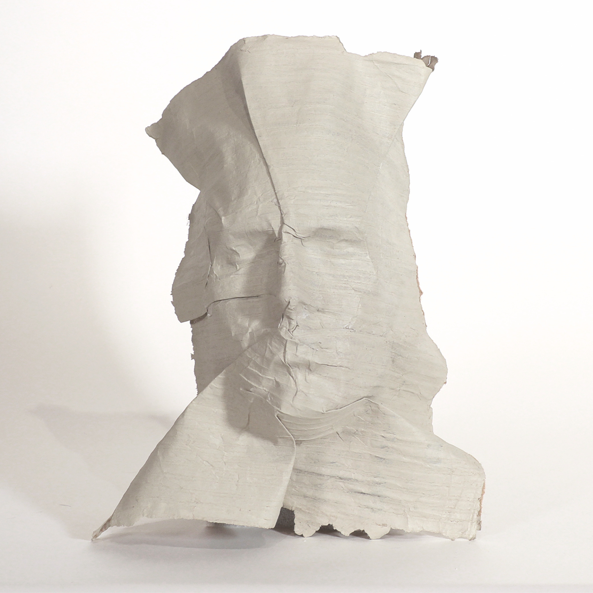 Native American Origami Cardboard Sculpture