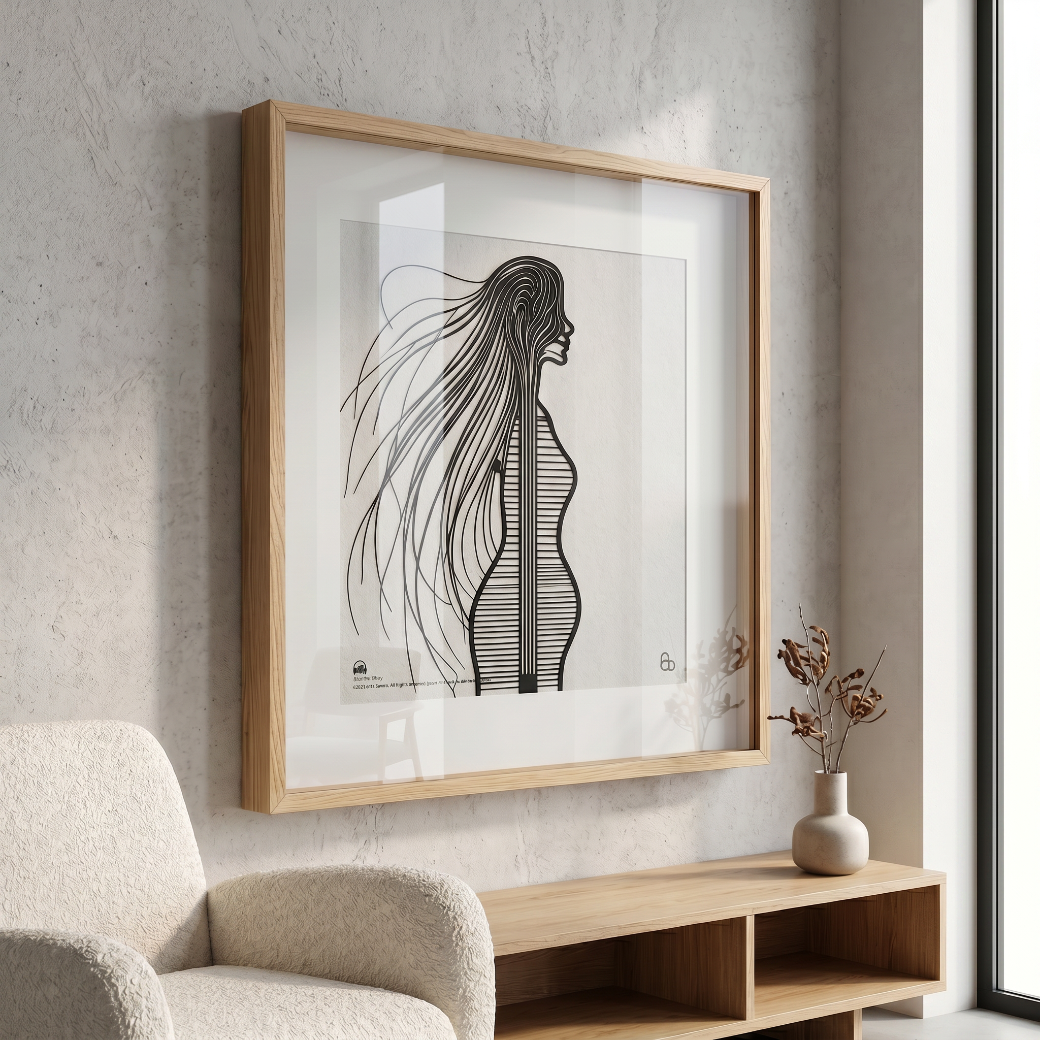 Baby Mama Wall Art Fine Art Print