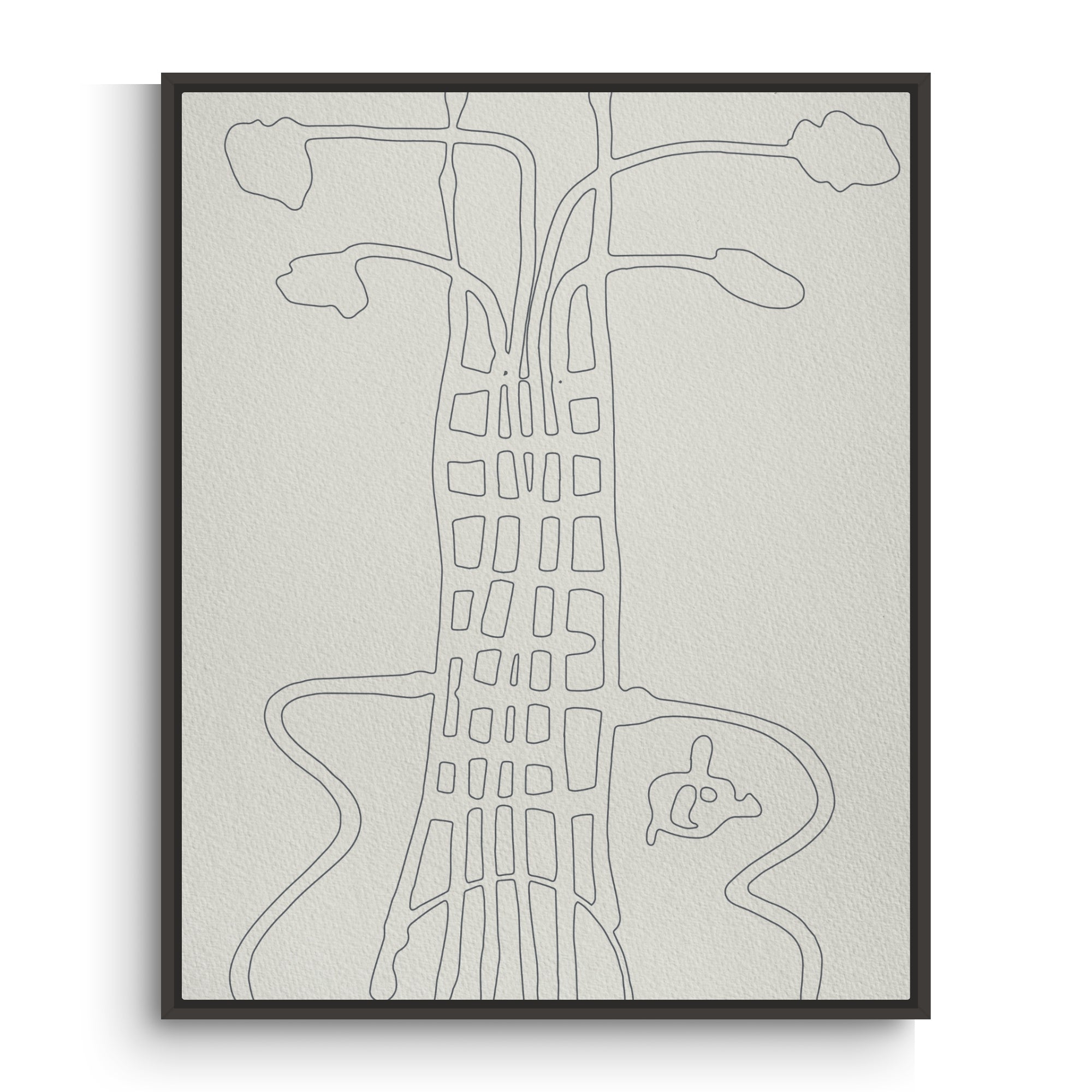 Bass Lines Wall Art Canvas Print