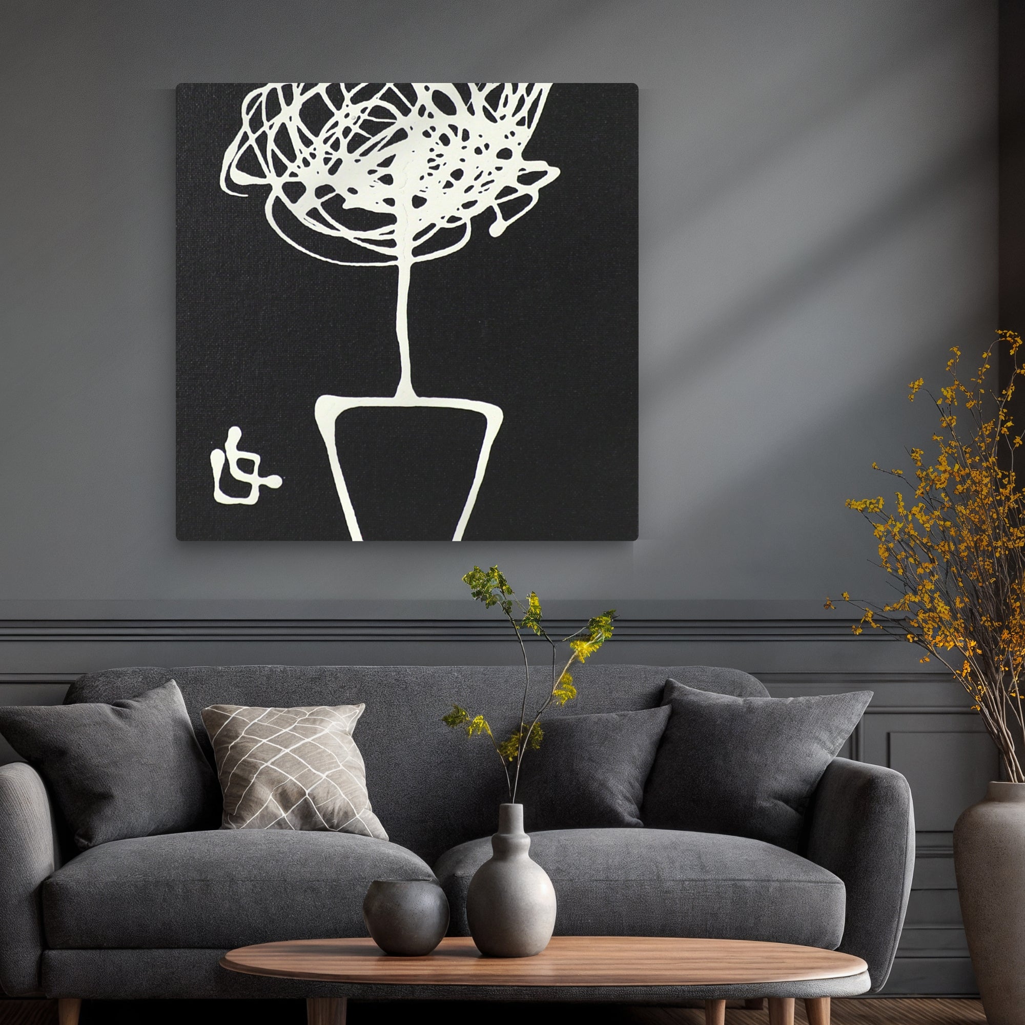 Family Tree Wall Art Canvas Print