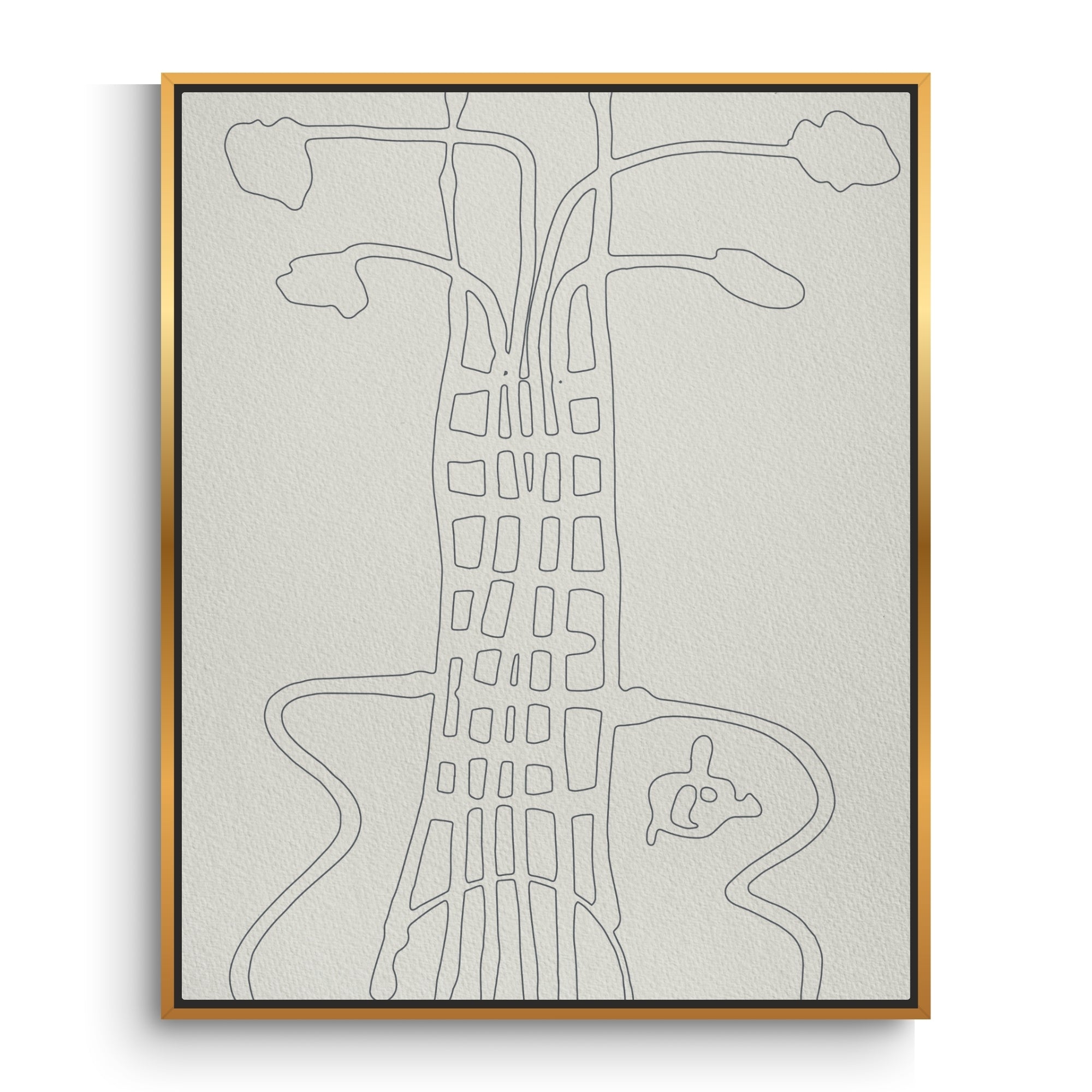 Bass Lines Wall Art Canvas Print
