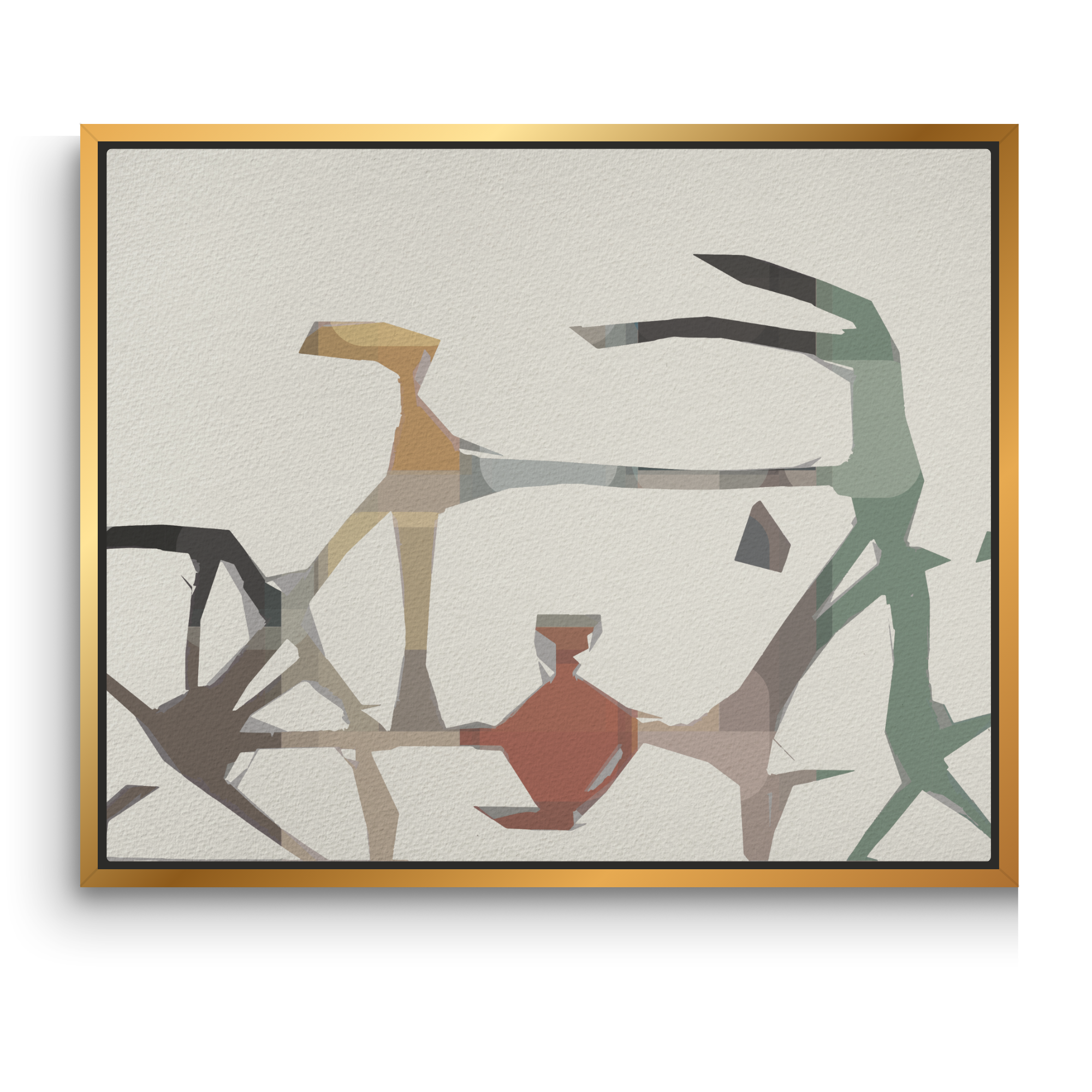 Dusty Old Bike Wall Art Canvas Print