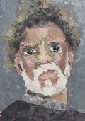 Self Portrait Original Painting Wall Art