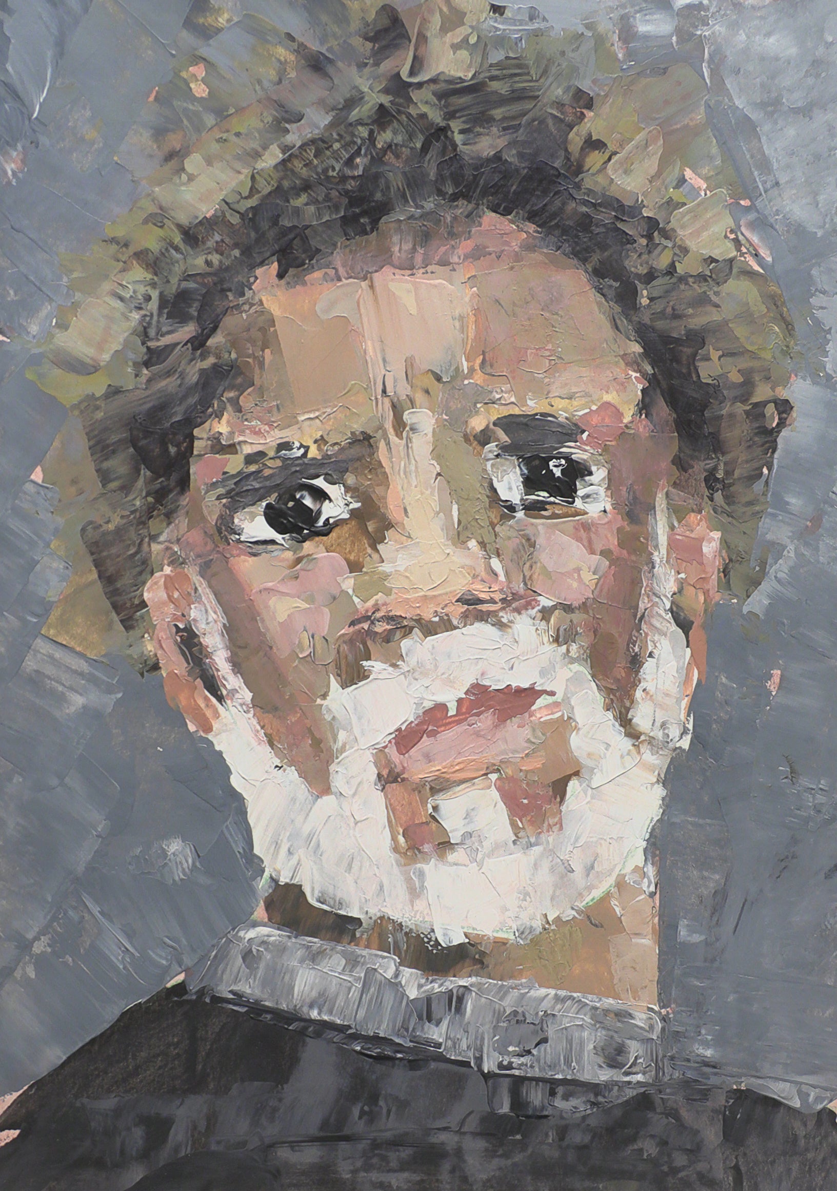 Self Portrait Original Painting Wall Art