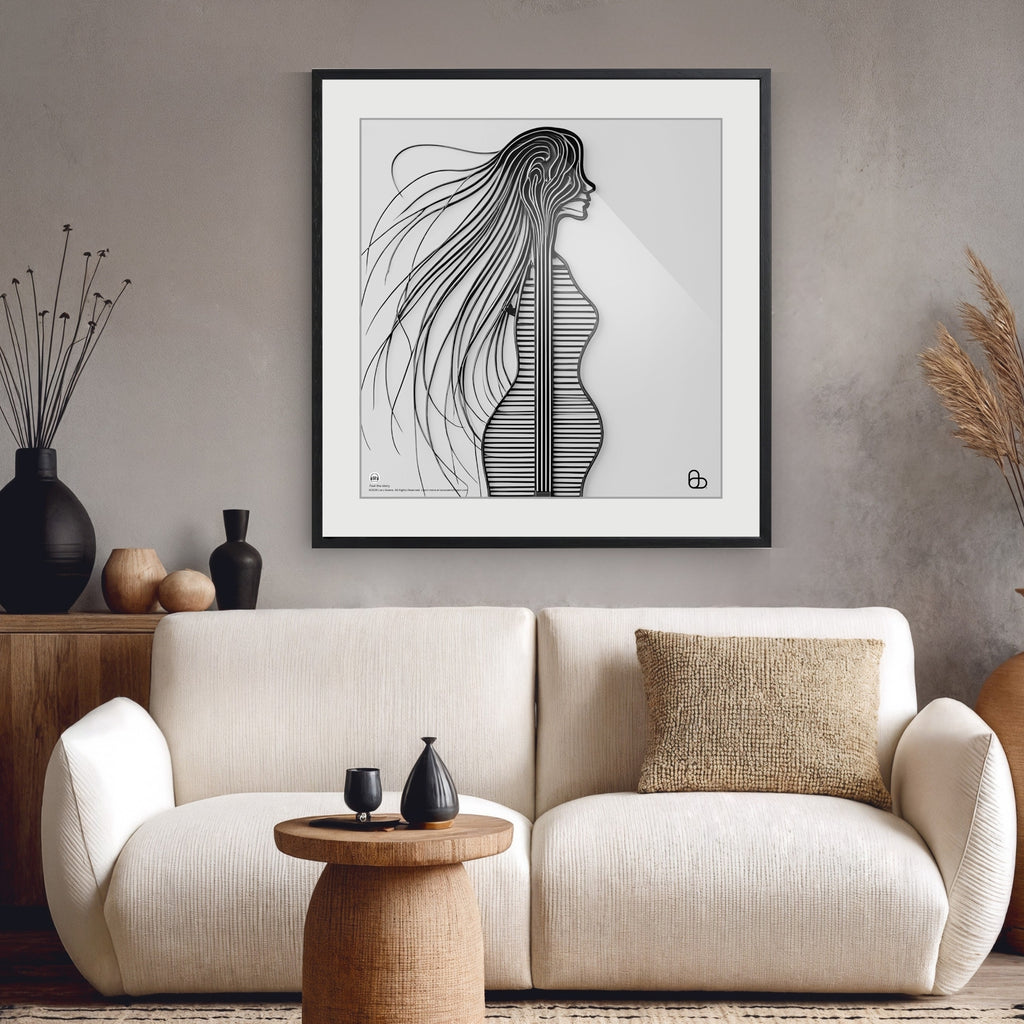 Baby Mama Wall Art Fine Art Print