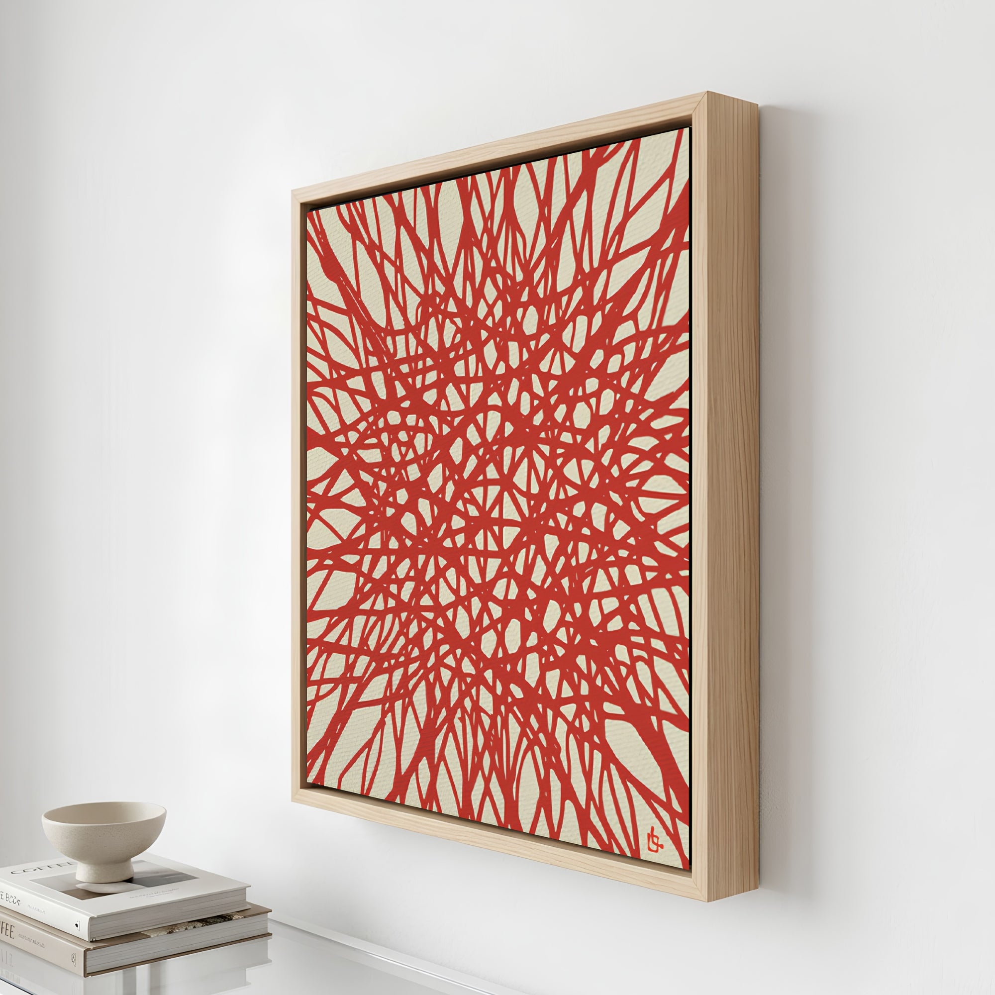 Coral Cables Wall Art Canvas Print