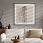 Baby Mama Bali Brown Wall Art Fine Art Print