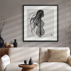Groupie Girl Wall Art Fine Art Print