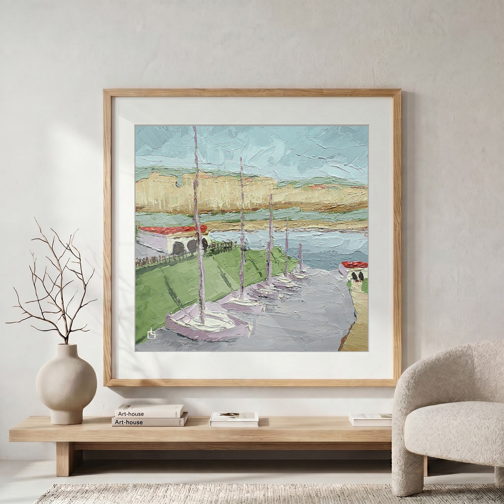 Freddy's Cove Squaro Lake Arizona Wall Art Framed Fine Art Print