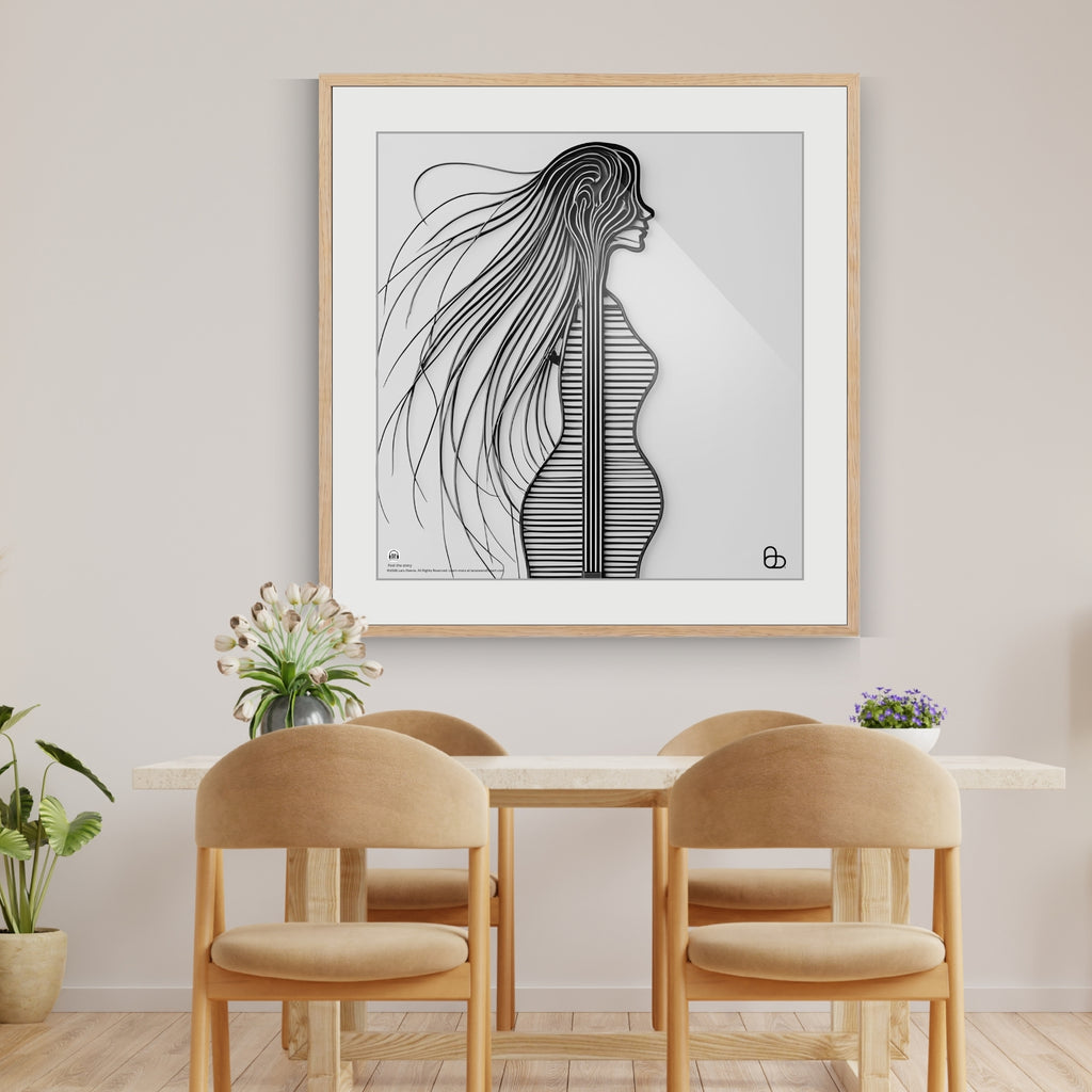 Baby Mama Wall Art Fine Art Print