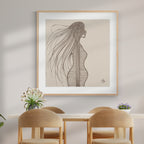 Baby Mama Bali Brown Wall Art Fine Art Print