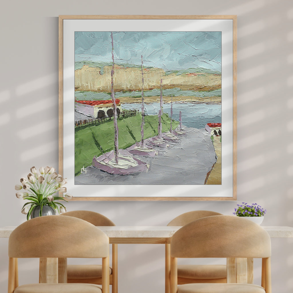 Freddy's Cove Squaro Lake Arizona Wall Art Framed Fine Art Print