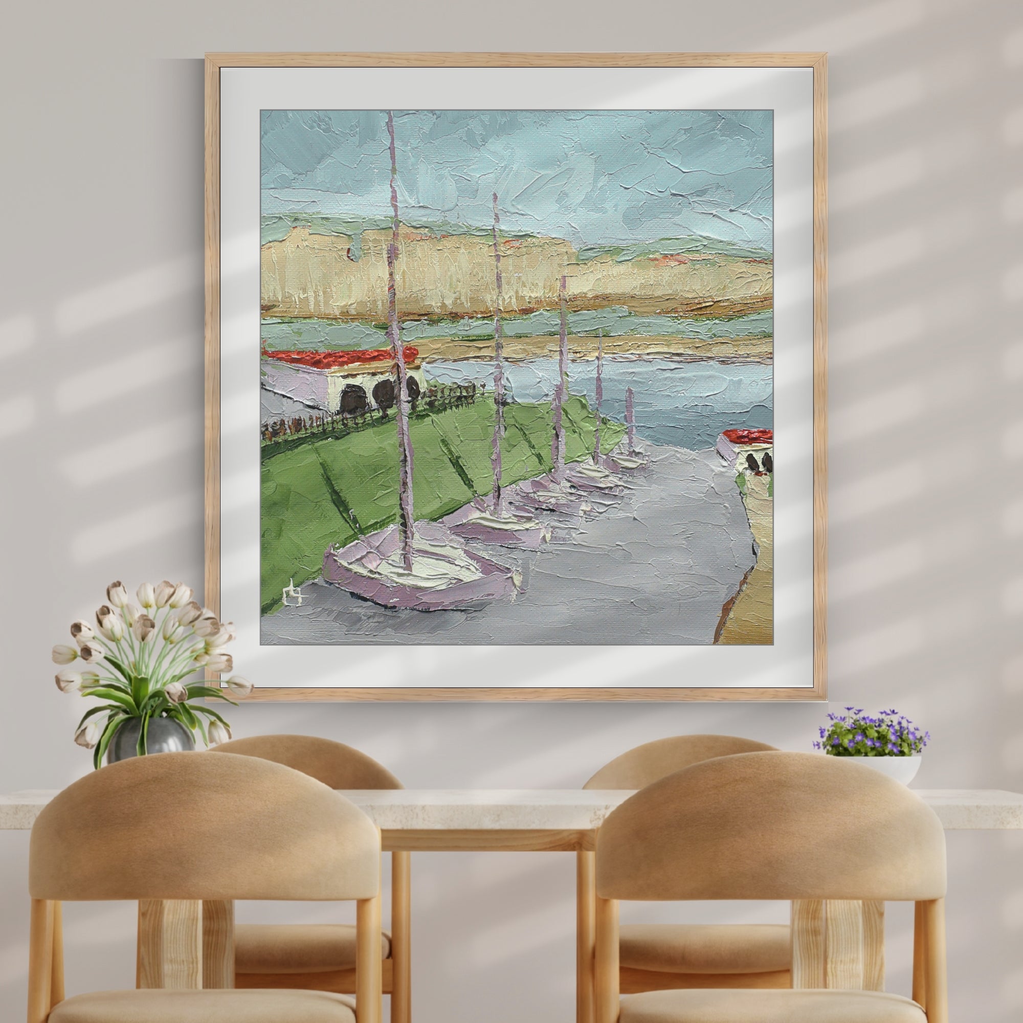 Freddy's Cove Squaro Lake Arizona Wall Art Framed Fine Art Print