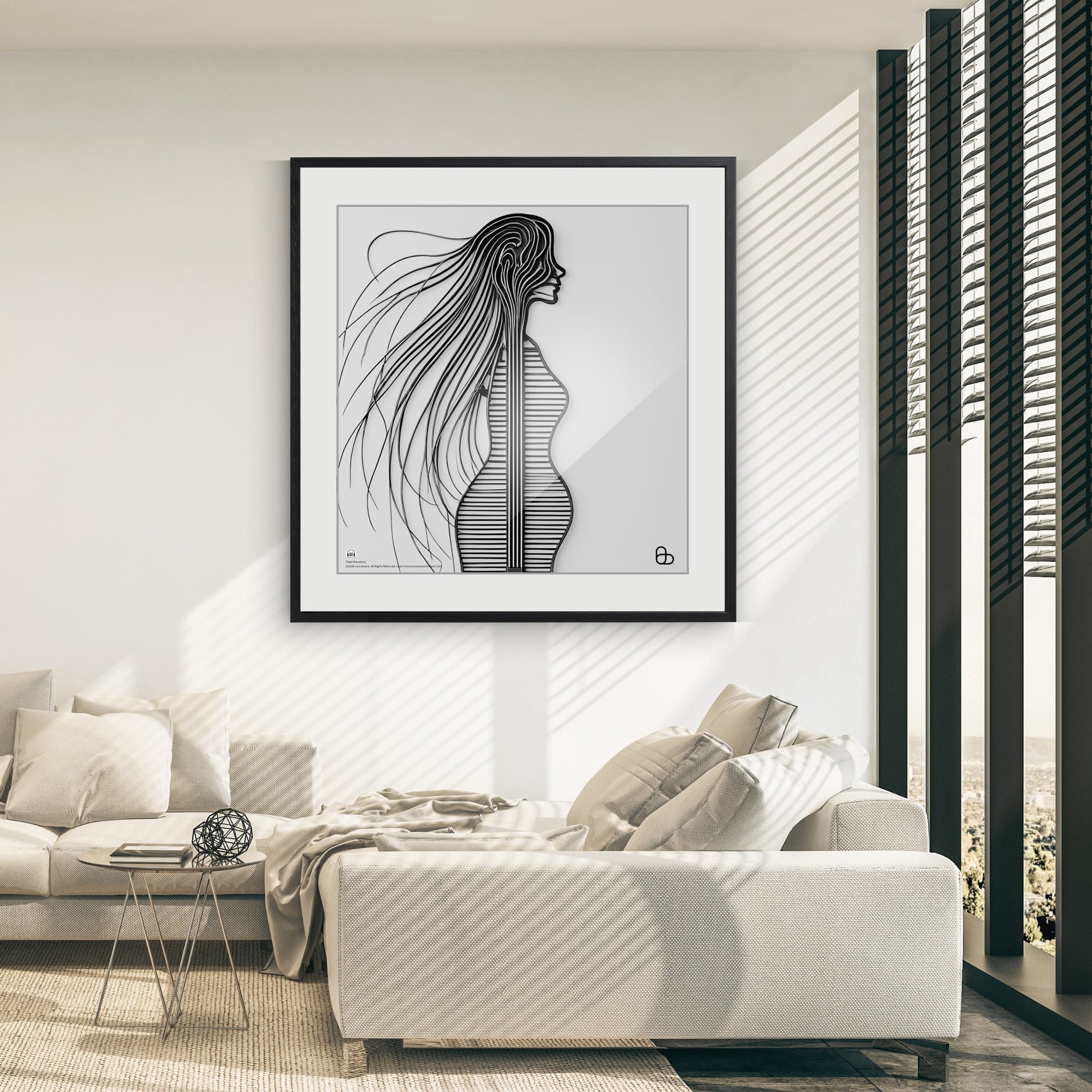 Baby Mama Wall Art Fine Art Print