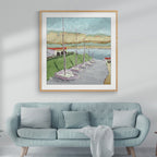 Freddy's Cove Squaro Lake Arizona Wall Art Framed Fine Art Print