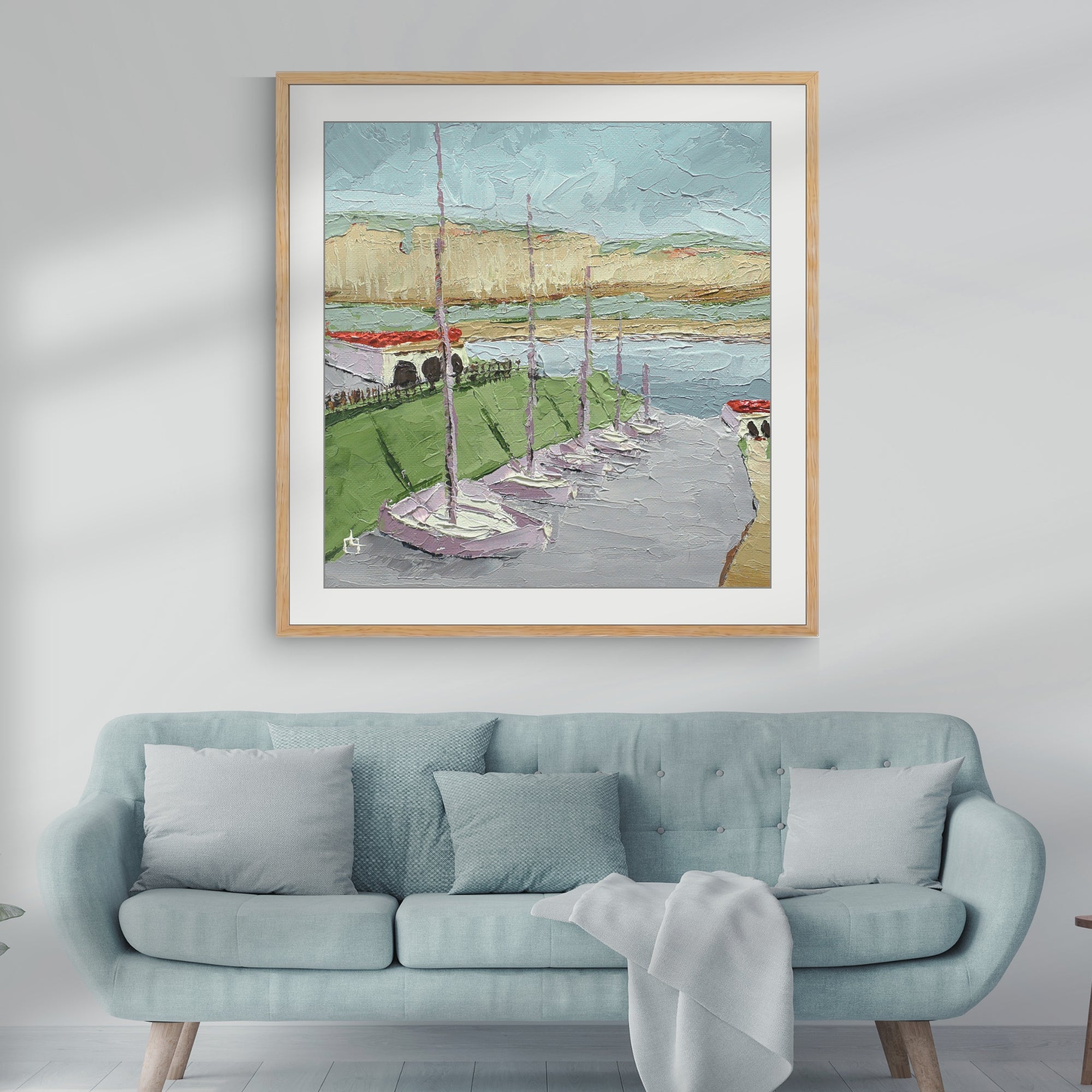 Freddy's Cove Squaro Lake Arizona Wall Art Framed Fine Art Print