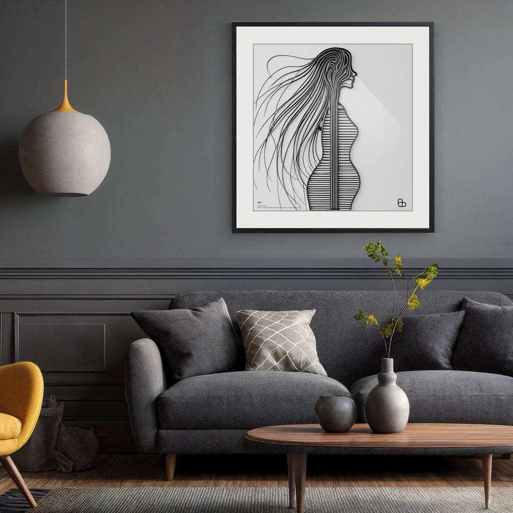 Baby Mama Wall Art Fine Art Print