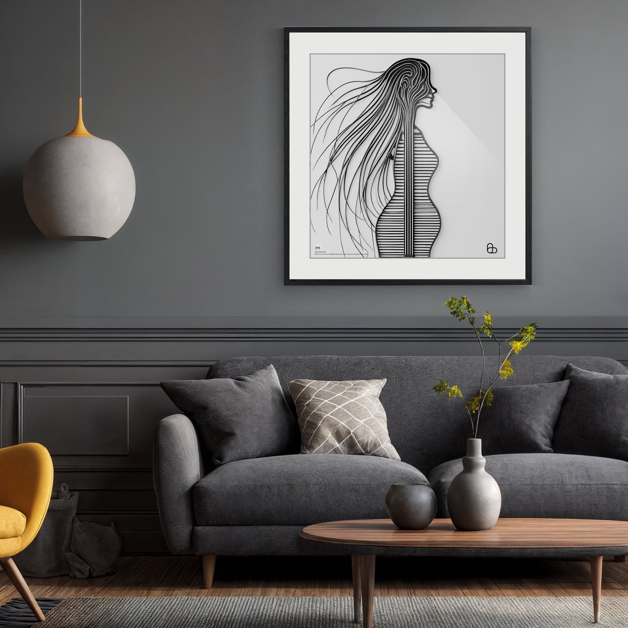 Baby Mama Wall Art Fine Art Print
