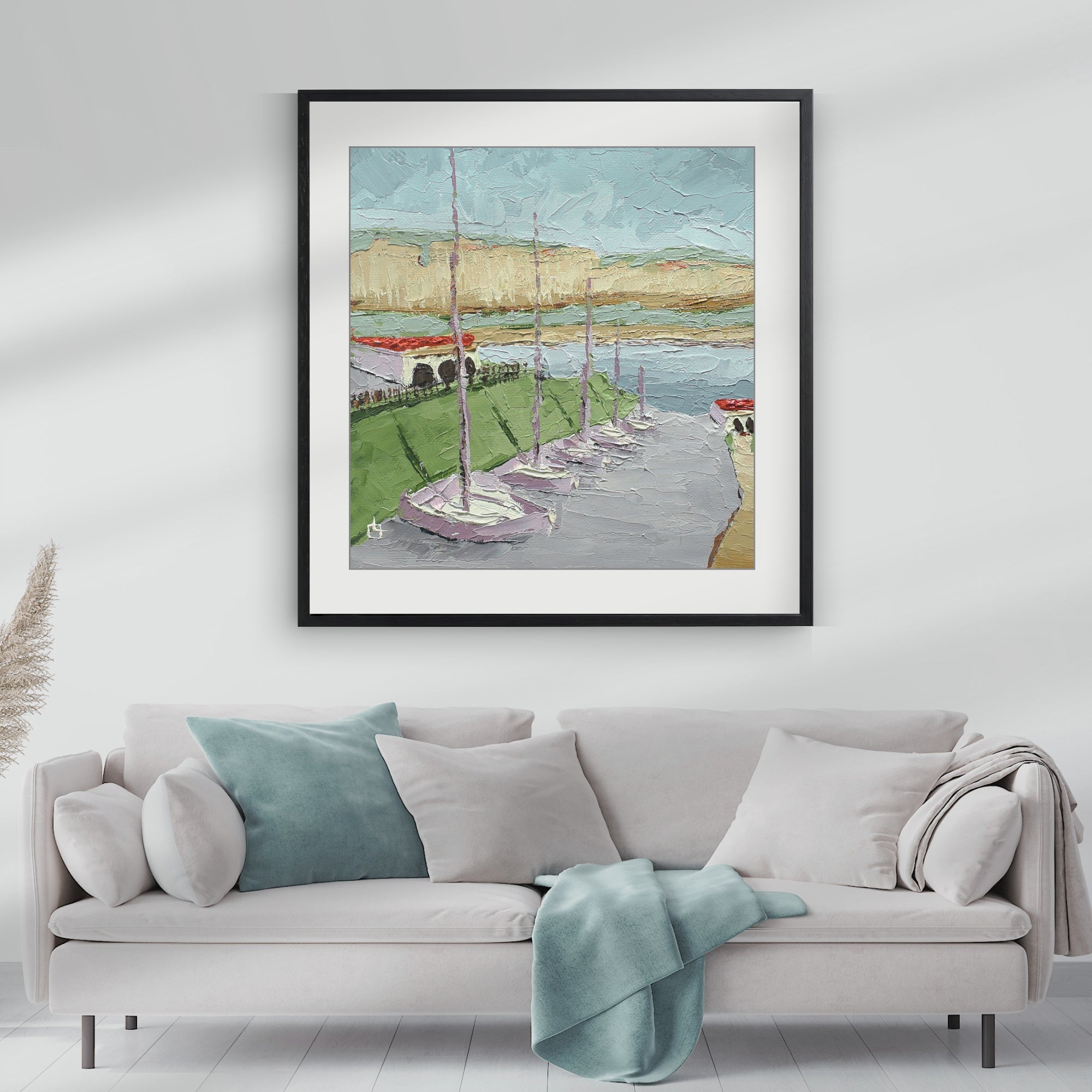 Freddy's Cove Squaro Lake Arizona Wall Art Framed Fine Art Print