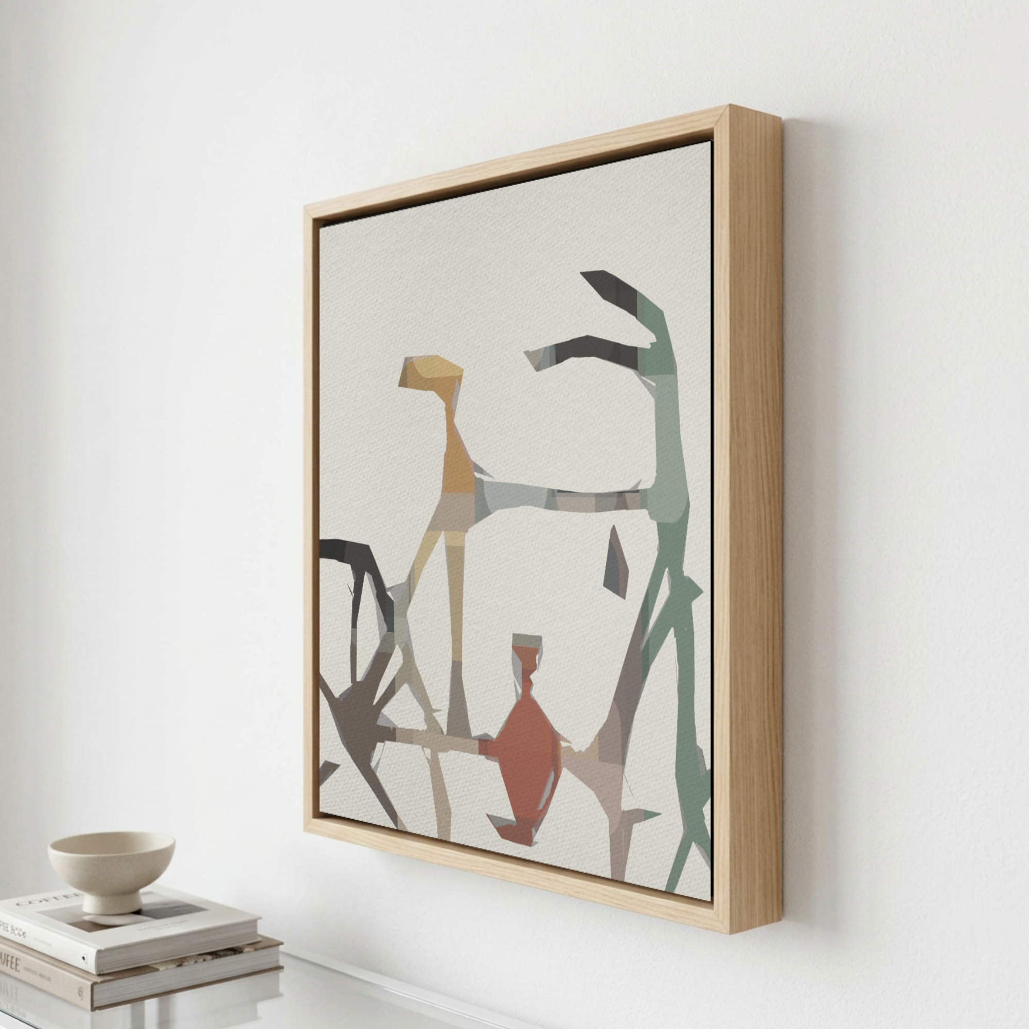 Dusty Old Bike Wall Art Canvas Print