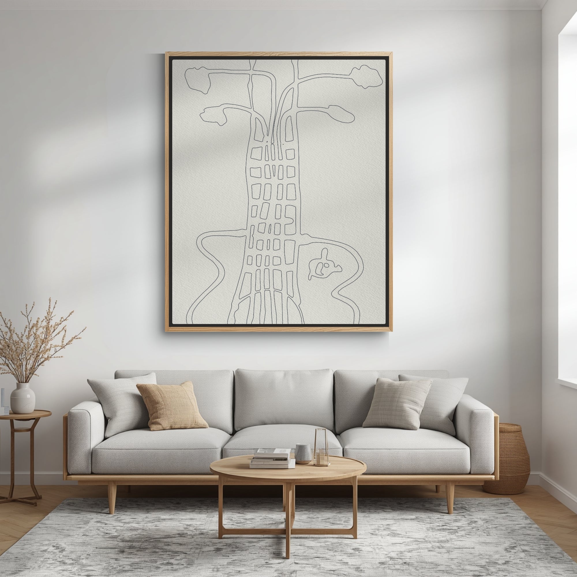 Bass Lines Wall Art Canvas Print