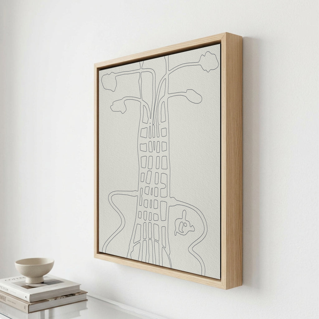 Bass Lines Wall Art Canvas Print