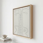 Bass Lines Wall Art Canvas Print