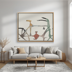 Dusty Old Bike Wall Art Canvas Print