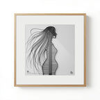 Baby Mama Wall Art Fine Art Print