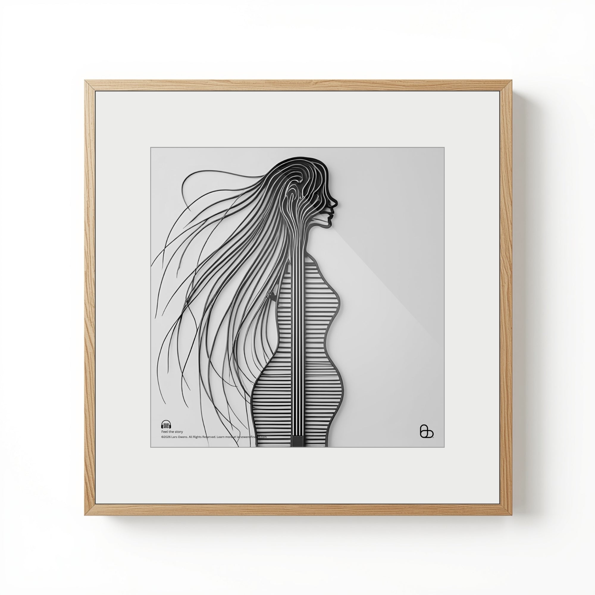 Baby Mama Wall Art Fine Art Print