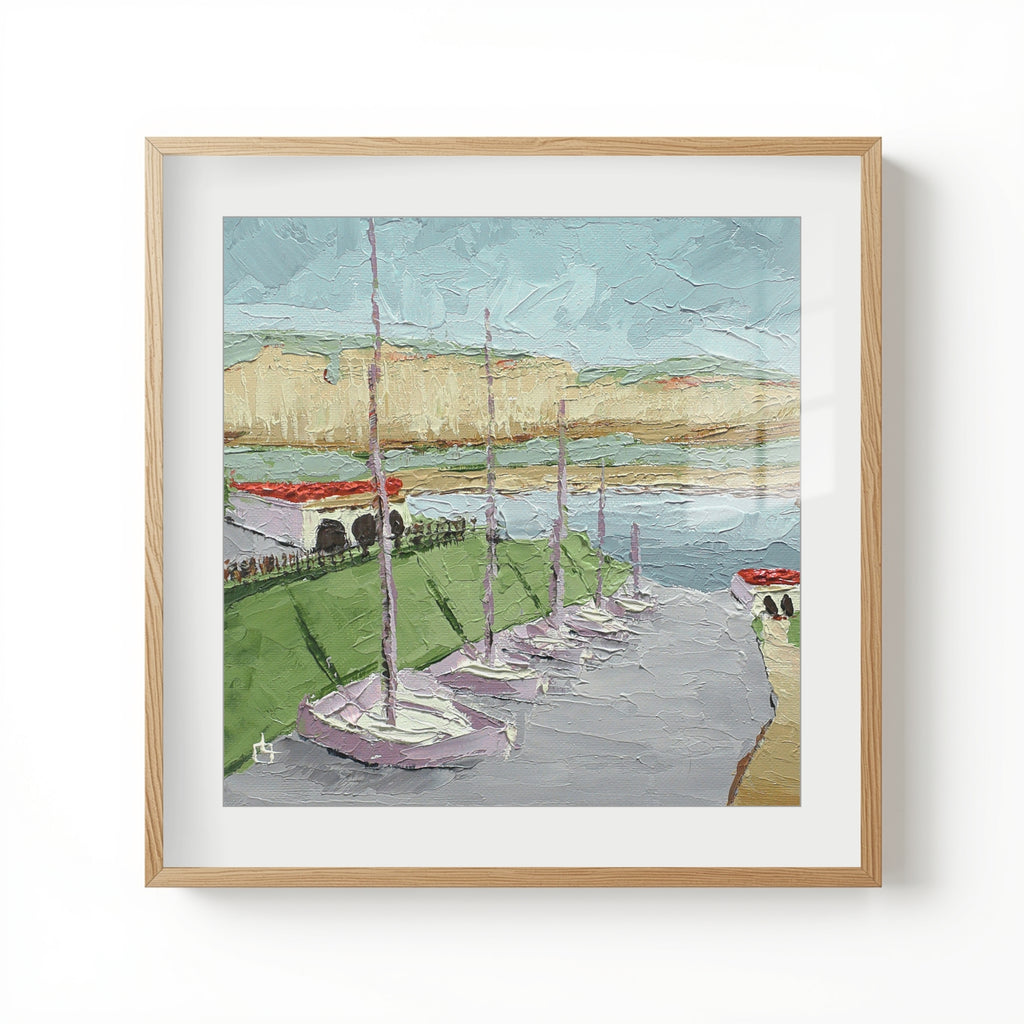 Freddy's Cove Squaro Lake Arizona Wall Art Framed Fine Art Print