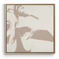 Bali Brown Baritone Wall Art Canvas Print