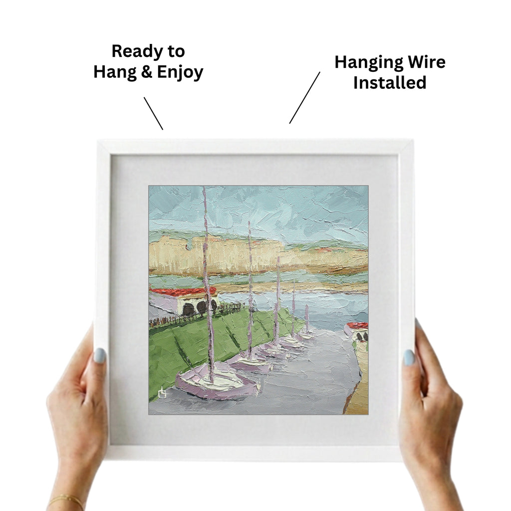 Freddy's Cove Squaro Lake Arizona Wall Art Framed Fine Art Print