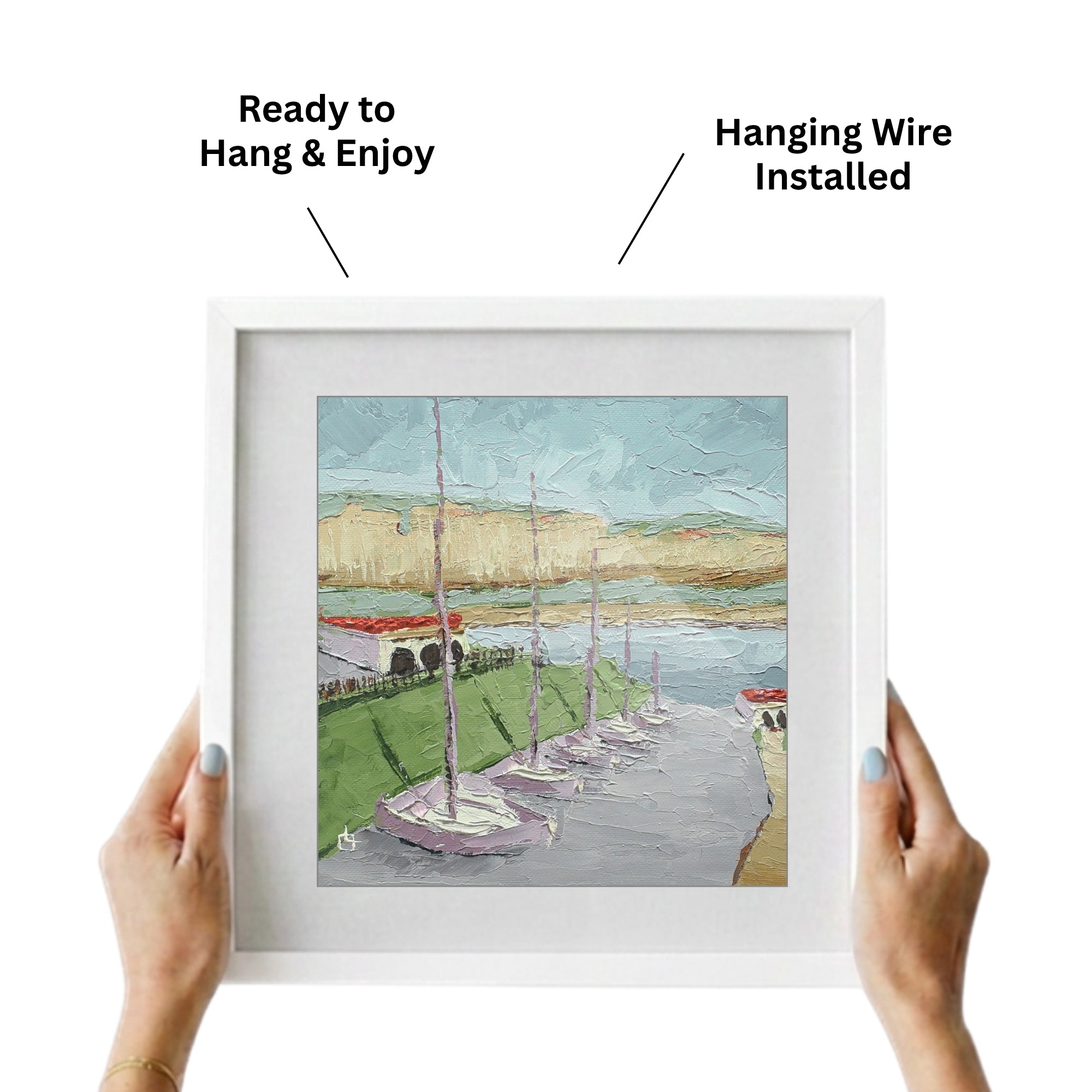 Freddy's Cove Squaro Lake Arizona Wall Art Framed Fine Art Print