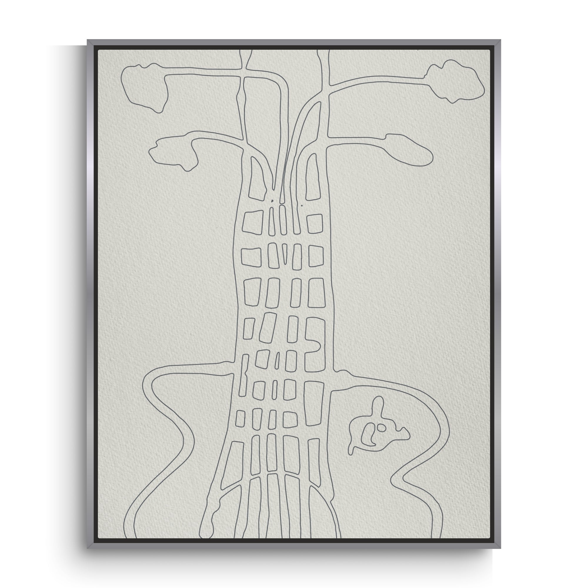 Bass Lines Wall Art Canvas Print