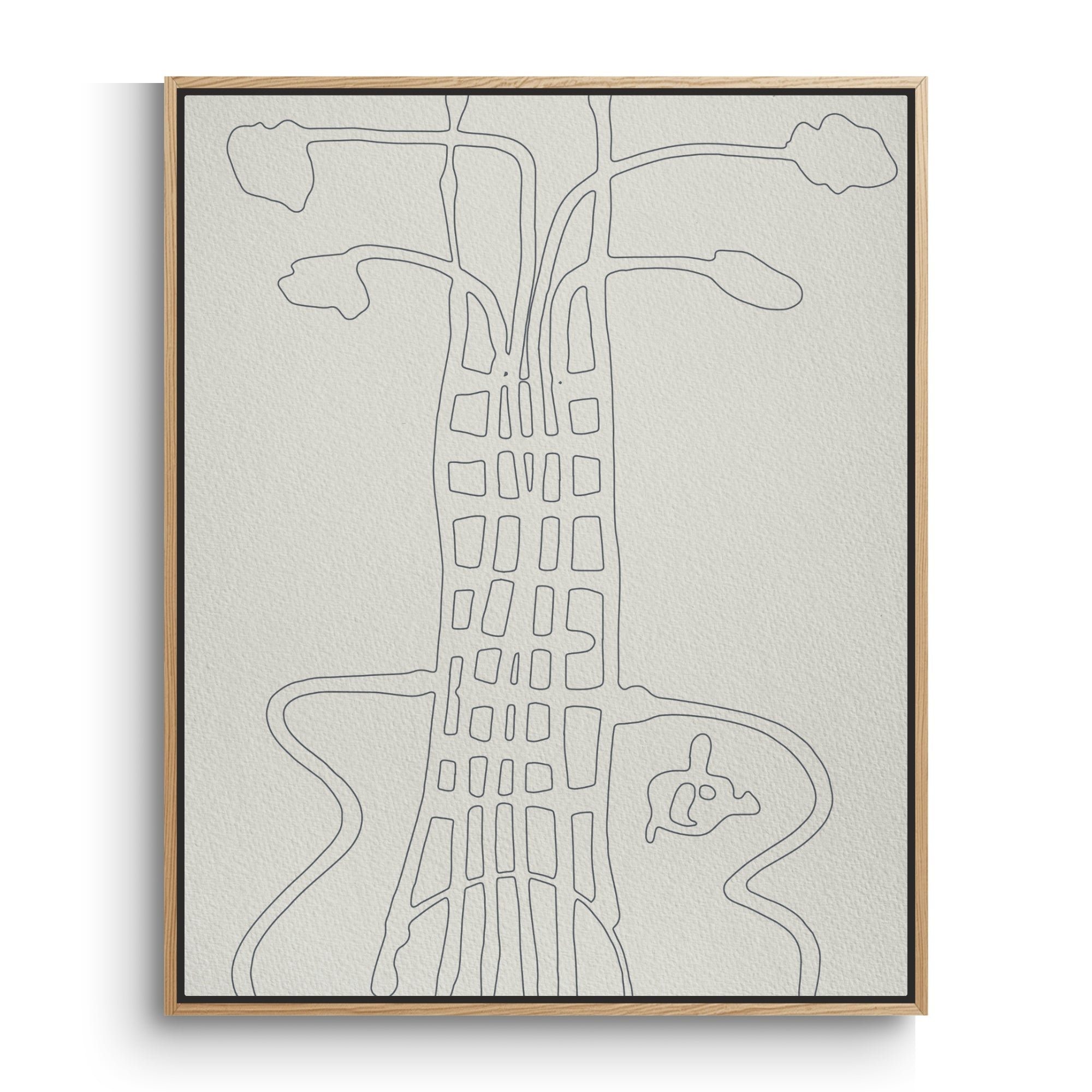 Bass Lines Wall Art Canvas Print