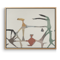 Dusty Old Bike Wall Art Canvas Print
