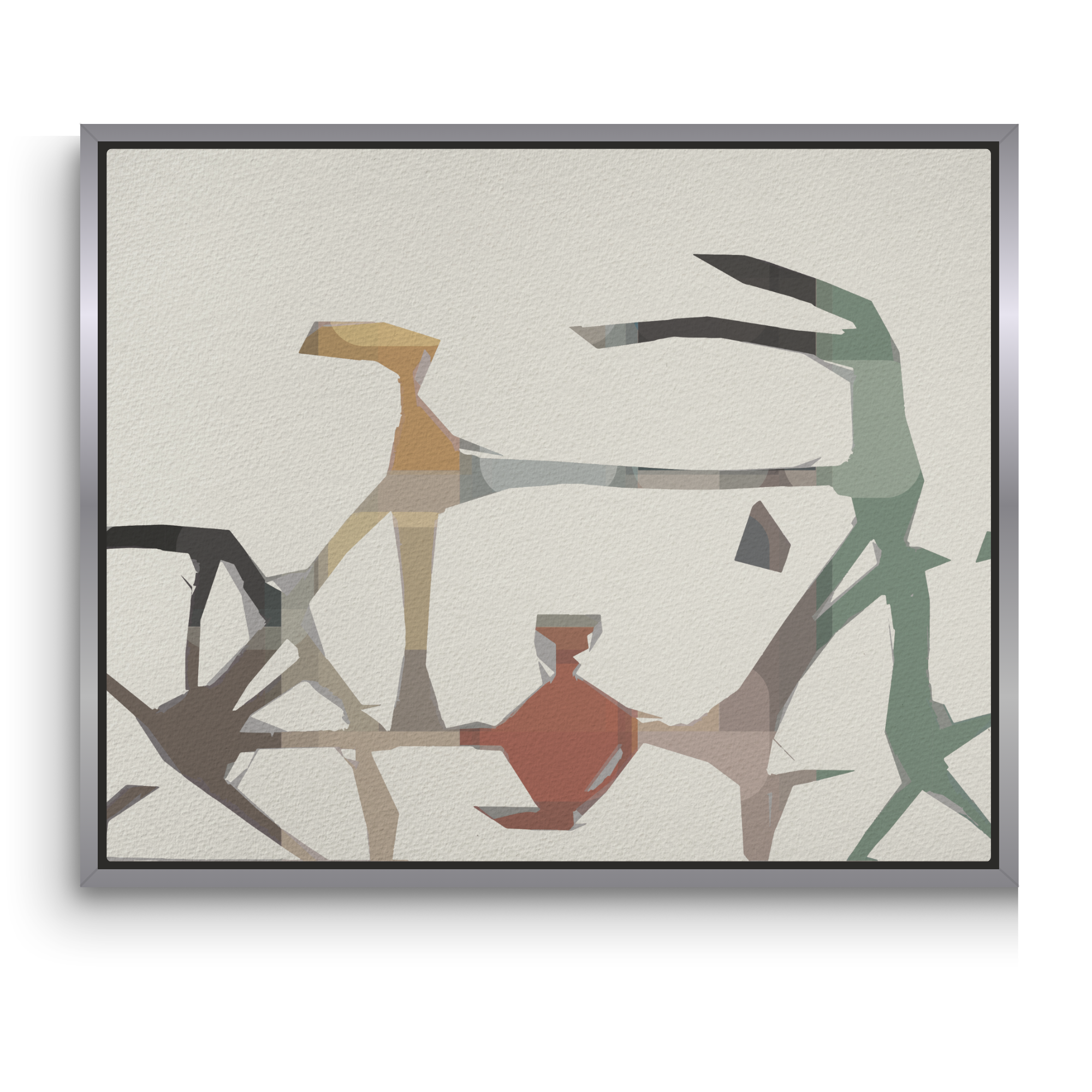 Dusty Old Bike Wall Art Canvas Print
