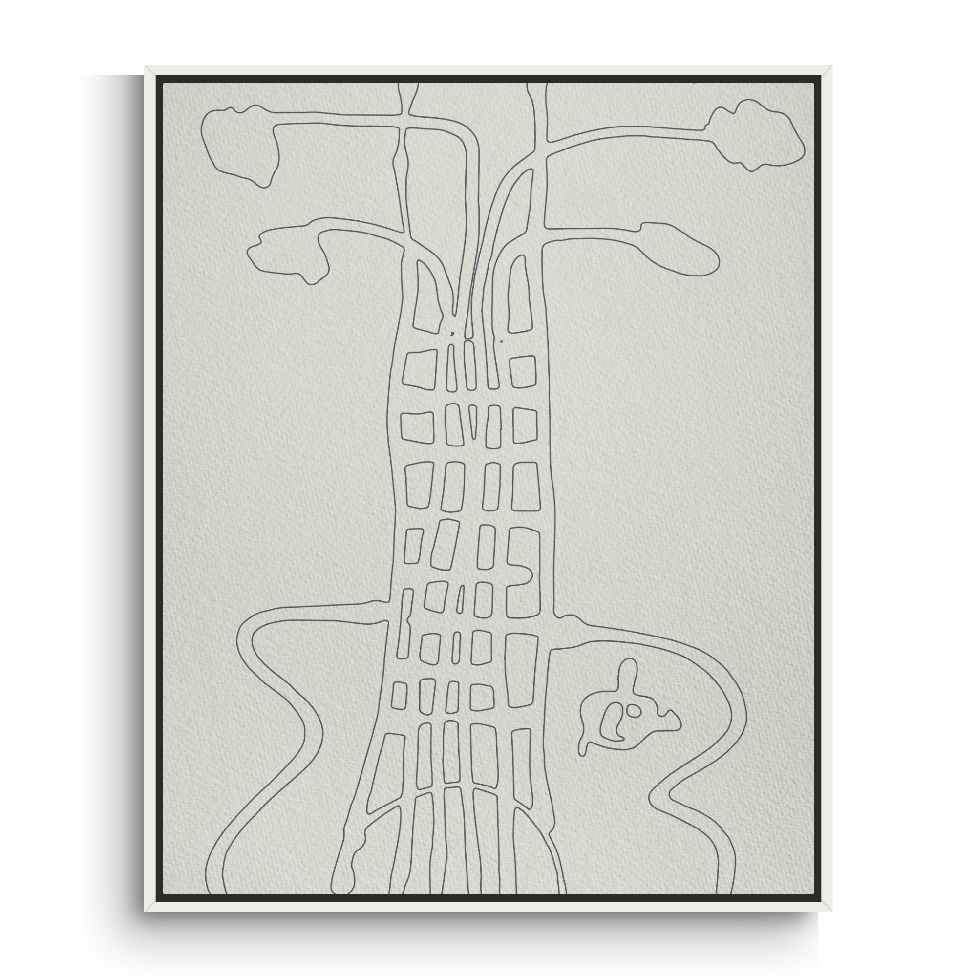 Bass Lines Wall Art Canvas Print