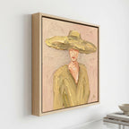 Blind Muse Golden Butter Wall Art Canvas Print image 4