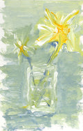 Lazy Daisies Original Painting Wall Art image 0