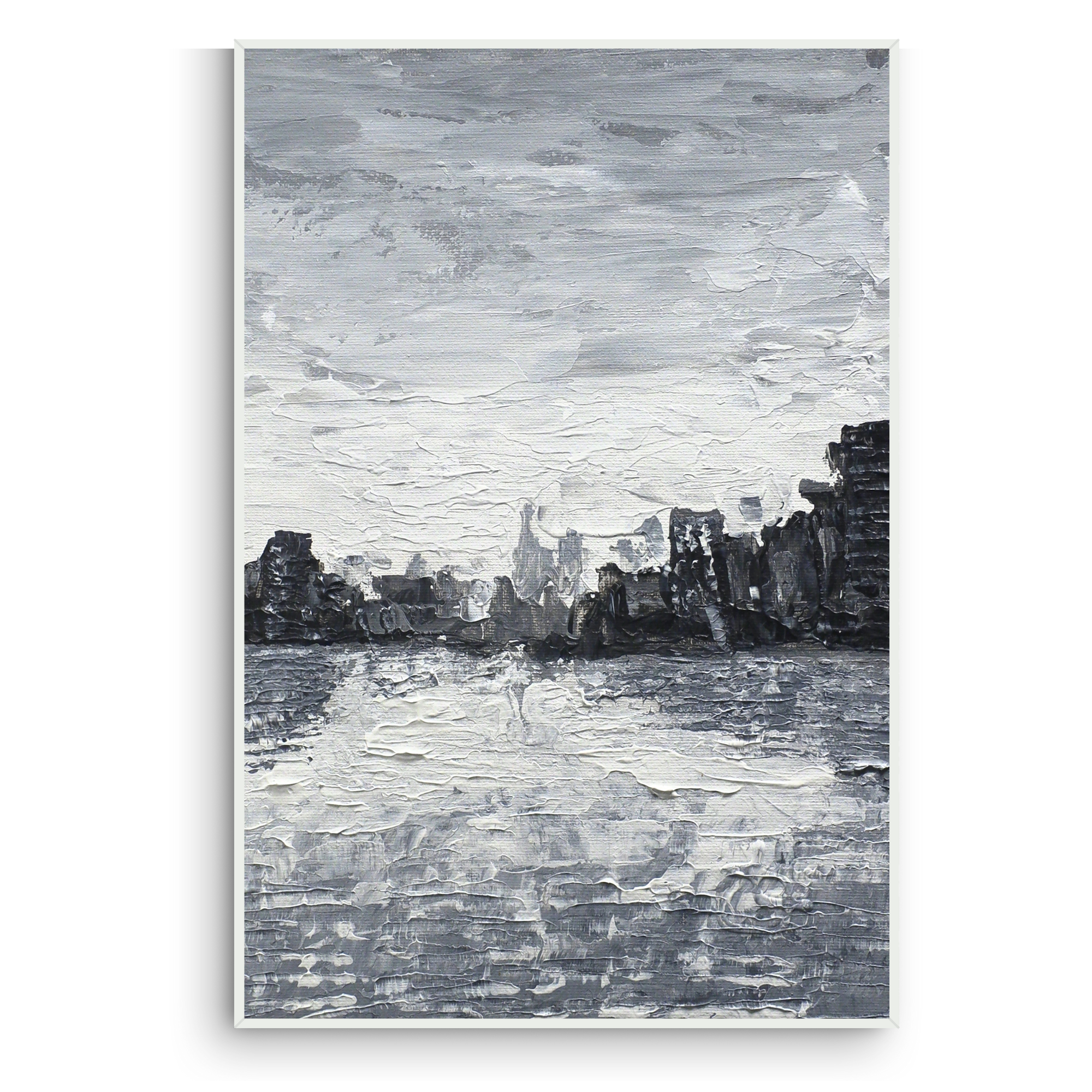 Leaving Nashville Original Painting Wall Art 9"x12" image 2